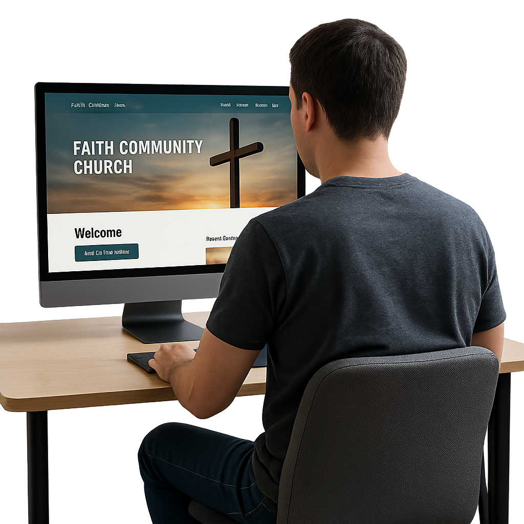 church website designers connect my church software