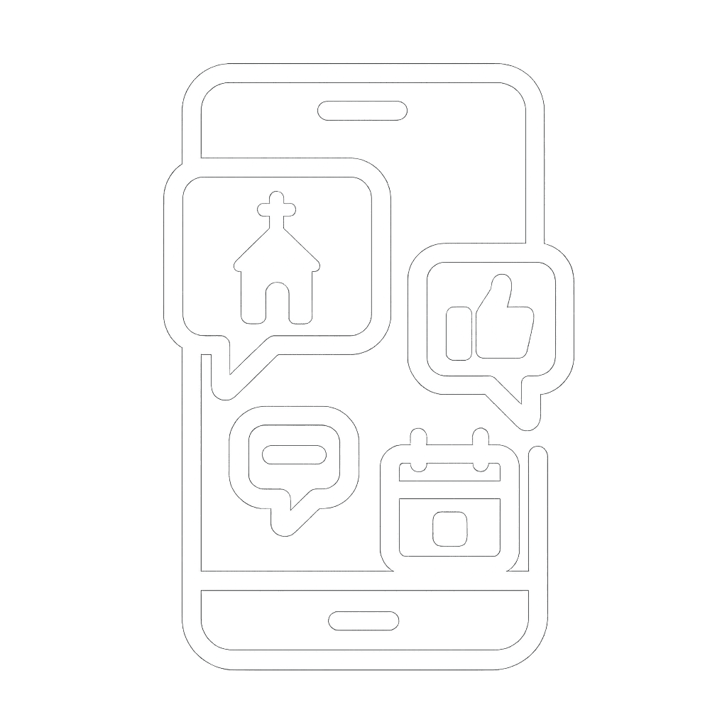 All in One Church Management Software: Church Social Media Management